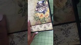 His & Her steampunk album #steampunk #minialbum #scrapbooking #wedding