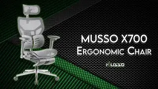 MUSSO X700 Ergonomic Chair - Unboxing, Assembly & Review