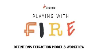 Definitions Extraction Model & Workflow