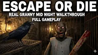 Escape 🤐 Or Die 😰 Real Granny🫦 Mid Night Walkthrough 💀Full Gameplay ⌛