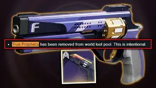 The Best Hand Cannon that you can't even get anymore (True Prophecy) | Destiny 2 Beyond Light
