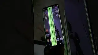 Green line issue in Sony xperia 5 mark 2. #issue #gadgets #xperia #sonyxperia1v #android #greenline