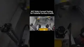 Fastener Crack Detection | Eddy Current NDT Inspection #NDT #fasteners #nde #metalparts