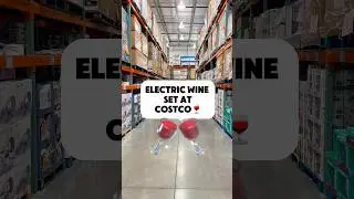 ✨🍷5-Piece Electric Wine Set At Costco! #costco #costcofinds #winelovers