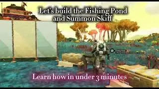 NMS Fishing Pond Skiff #nms #nomansskybasebuilding #gaming