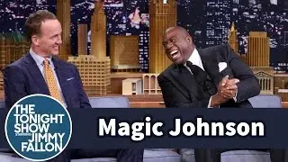 Magic Johnson Pressures Peyton Manning to Join the L.A. Rams
