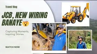  JCB ka naya wiring banaye, 100km door ja kar 🤯