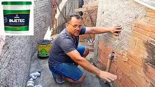 Evite umidade ascendente por capilaridade usando esse produto. 