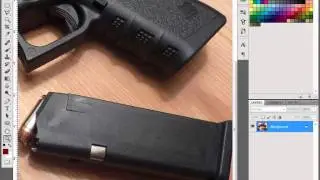 UDK Custom Glock Tutorial Part 9 HighResMesh