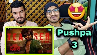 Dasara (Hindi) Teaser Reaction | Nani | Keerthy Suresh |