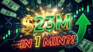 XRP WHALE ALERT: $23 Million Moved in Just 1 Minute!