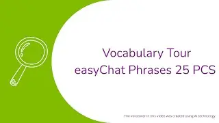 Tell me about easyChat Phrases 25 PCS