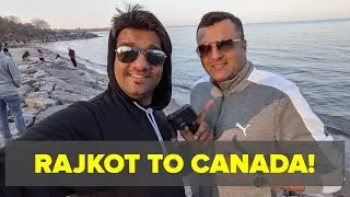 I met a Gujarati from Rajkot in Canada - a trip to Jack Darling Park in Mississauga - Canada Ni Life
