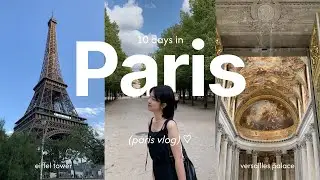 [vlog] 파리 브이로그 ep.3 🇫🇷 | 질리도록 에펠탑 보기 ♡̈| 루브르 박물관 | 오르세 오랑주리 미술관 | 바토무슈 유람선 | 한달 유럽여행 vlog | 파리 여행