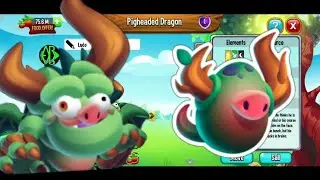Dragon City - Pigheaded Dragon