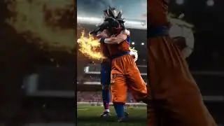 Messi and Goku fusion #ai #viralvideo #viral #shorts #trending #messi #goku