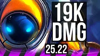 NAUTILUS & Vel'Koz vs DR. MUNDO & Jinx (SUP) | 19k DMG | EUNE Master | 25.22