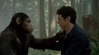 Cesar Esta en Casa Planeta de los Simios Escena Final Espa&ntilde;ol Latino