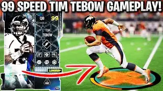 99 SPEED TEBOW! 99 OVERALL MISSION MUT CHAMPION TIM TEBOW GAMEPLAY! | MADDEN 23 ULTIMATE TEAM