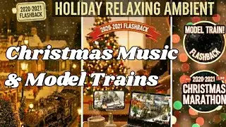 Live Model Railroad Operation with Christmas Music #toytrain #modeltrains #christmasmusic