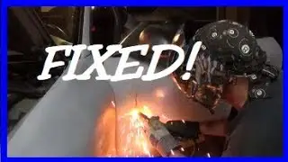 FIXING HOLES IN DOOR PANELS ON ZX2 PROJECT | HOW TO FIX HOLES IN YOUR CAR #diybodyrepair