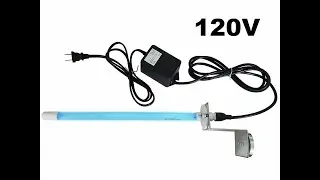 120 volts UV lamp for A/C HVAC Coil systems up to 5 Tons