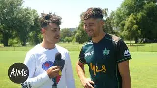 Marcus Stoinis talks with Ben Abbatengelo about the AIME mentoring program