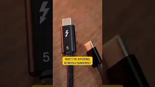 В чём разница между USB-C и Thunderbolt?