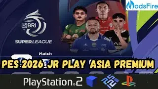 PES 2026 Jr Play (ноябрь 2025 г.) Asia Premium PS2 ISO скачать бесплатно