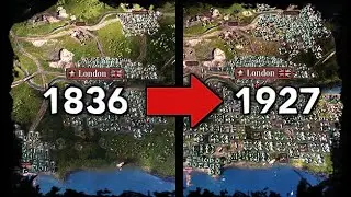 Victoria 3 ULTRA City Growth Timelapse!