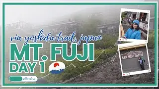 🇯🇵 DAY 1 - MT. FUJI | via Yoshida Trail, Japan : All details and my mountain hut