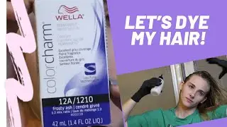 LET&rsquo;S DYE MY HAIR | Using Wella Color Charm