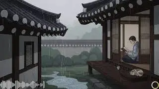 🌧️ 낙수 (Falling Water) - 비 오는 날 듣기 좋은 사극풍 로파이 | Korean Lo-Fi Music | 공부 집중 BGM