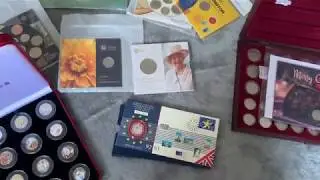 MY UP TO DATE COIN COLLECTION ft. Kew Gardens, Christmas Coins And More! - MARCH 2019