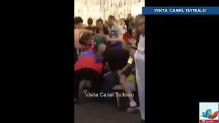 &lsquo;Tranquilovsky, tranquilovsky&rsquo; mexicano detiene pelea entre rusos en pleno Mundial de Rusia 2018