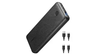 Обзор: портативное зарядное устройство Anker, внешний аккумулятор USB-C ёмкостью 20000 мА&middot;ч с мощностью 20 Вт, 525 Power Bank