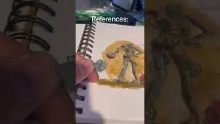 Day 4 trying to paint like John Blanche #warhammer #warhammer40k