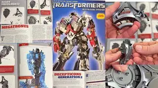 Build the fanhome HUGE transformers the movie Optimus prime figure. Instructional video stage 45