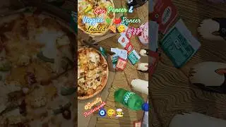 Corn 🌽 🧈 Paneer Pizza & veggies loaded 🥕🍅🫑 Paneer  Pizza 🍕😋🧿🧑&zwj;🍳