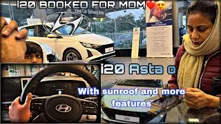 Finally i20 book krli 😍❤️ |ROSHAN HYUNDAI JAIPUR| Mummy ke liye i20 Asta o Automatic🫣🙏 #vlogs #i20