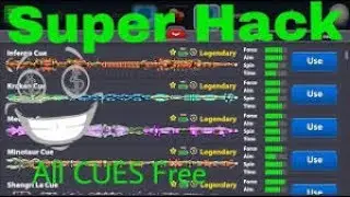 8 BALL POOL ALL LEGENDARY CUES HACK in HINDI