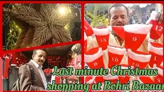Christmas shopping at Bohri Bazaar