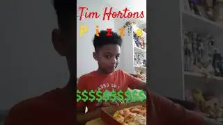 trying tim hortons pizza, worth the price?