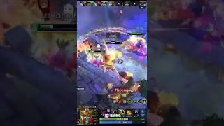 Влетел на ДБ в файт. Выжил на краполях. Мета 7.39d. #dota2 #db