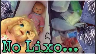 ACHEI UMA BABY ALIVE NO LIXO! SERÁ QUE PRESTA?