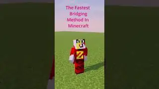 The Fastest Bridging Method #Shorts #Minecraft #Andromeda
