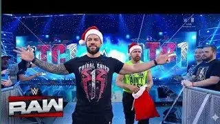 🎅 Вождь Санта?! 😂 Роман Рейнс возвращается вместе с Джоном Моксли и бросает вызов Си Эм Панку на ...