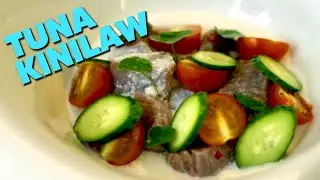 Chef Rob Pengson Teaches Anna to Make TUNA KINILAW!
