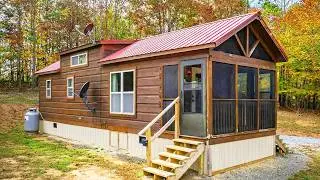 Possibly The Coziest Park Model Log Home in The Heart of NC