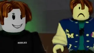 Jugando sonrisa contagiosa en roblox por primera vez
